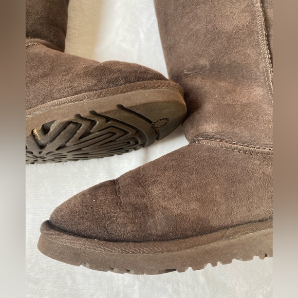 Ugg Classic Tall ll Boots In Chocolate Brown - Picture 9 of 16